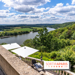 Le Brunch à volonté du belvédère au Domaine de la Corniche dans les Yvelines - photos -  vallée de la Seine