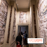 Le Château de la Roche Guyon, le château troglodyte dans le Val-d'Oise - 95 -  tentures