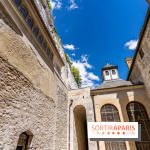 Le Château de la Roche Guyon, le château troglodyte dans le Val-d'Oise - 95 -  cours intérieur