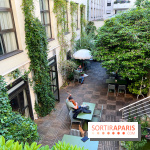 Hôtel Rosalie - Patio terrasse