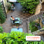 Hôtel Rosalie - Patio terrasse