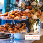 Brunch du Vesper Paris 7e - buffet à volonté et plats à table -  viennoiseries