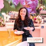 Le Café de la Rose Lancôme par Nina Métayer sur les Champs-Elysées à Paris