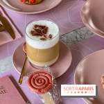 Le Café de la Rose Lancôme par Nina Métayer sur les Champs-Elysées à Paris - Exposition Siège Social Sisley 1086256