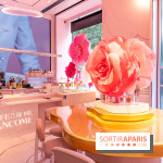 Le Café de la Rose Lancôme par Nina Métayer sur les Champs-Elysées à Paris