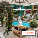La Terrasse des Roses au Westin Paris Vendome, le patio floral confidentiel
