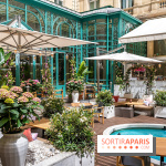 La Terrasse des Roses au Westin Paris Vendome, le patio floral confidentiel
