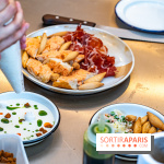 Tina restaurant - bar à Tapas Paris 6  -  Ajo blanco / fromage frais / noisettes