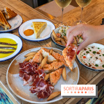 Tina restaurant - bar à Tapas Paris 6  -  pata negra - pan con tomate