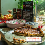 Le brunch à volonté de Chez Molly à Versailles dans les Yvelines - 78 -  quiche