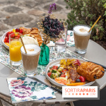 Le brunch à volonté de Chez Molly à Versailles dans les Yvelines - 78 -  table terrasse