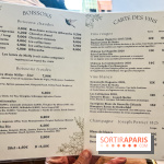 Le brunch à volonté de Chez Molly à Versailles dans les Yvelines - 78 - carte boissons