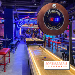 Shuffled, l'enseigne de shuffleboard à Boom Boom Villette - IMG 8586