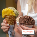 Angiolo, le glacier de Saint-Germain-des-Près - les photos -  pot et cornet