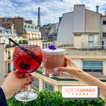 Le Marta, le bar à cocktails perché sur le rooftop de l'Hôtel Barrière Fouquet's Paris tout l'été