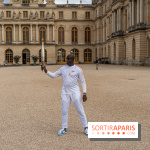 JO Paris 2024 : Les porteurs et relais de la flamme à Versailles -  Steve Toussaint