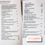 Le Café et la Pâtisserie Pierre Hermé à Versailles - Hôtel Les Lumières - carte - menu