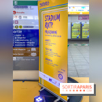 JO de Paris 2024 : animations sportives Stadium RATP à la station Auber - IMG 9279