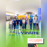 JO de Paris 2024 : animations sportives Stadium RATP à la station Auber - IMG 9287