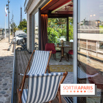 La Plage Parisienne, restaurant et terrasse en bord de Seine Quai de Javel