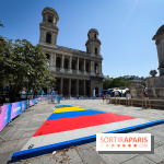 JO Paris 2024 : Fan zone Saint-Sulpice
