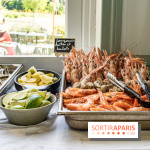 Le brunch à volonté exceptionnel de la Maison du Val à Saint-Germain-en-Laye dans les Yvelines - 78  -  crustacés