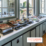 Le brunch à volonté exceptionnel de la Maison du Val à Saint-Germain-en-Laye dans les Yvelines - 78  -  buffet