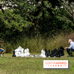 Le brunch à volonté exceptionnel de la Maison du Val à Saint-Germain-en-Laye dans les Yvelines - 78  -  jeu d'échec géant