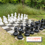 Le brunch à volonté exceptionnel de la Maison du Val à Saint-Germain-en-Laye dans les Yvelines - 78  -  jeu d'échec géant