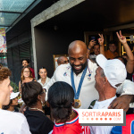 Teddy Riner fête sa 3e médaille d'or olympique à Paris -  A7C1018