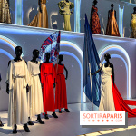 JO paris 2024 : Les tenues de scène de Lady Gaga, Aya Nakamura et Céline Dion exposées à la Galerie Dior