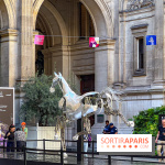 ZEUS, cheval métallique de la cérémonie d'ouverture des JO de Paris 2024 à l'Hôtel de Ville - image00025