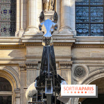 ZEUS, cheval métallique de la cérémonie d'ouverture des JO de Paris 2024 à l'Hôtel de Ville