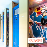 Les cabines de 70 artistes street-art à Molitor, 2e édition internationale - photos -  allée