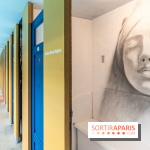 Les cabines de 70 artistes street-art à Molitor, 2e édition internationale - photos -  allée