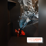 Les cabines de 70 artistes street-art à Molitor, 2e édition internationale - photos -  poisson plastique 