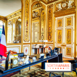 Palais de l'Elysée Paris - salon doré bureau président de la république