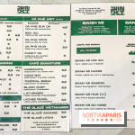 Phin Mi, le coffee shop vietnamien et banh mi Paris 5e - carte - menu 