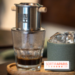 Phin Mi, le coffee shop vietnamien et banh mi Paris 5e -  ca phe sua da