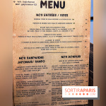 Gaijin Ramen restaurant - menu - carte