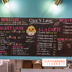 Chick’n Lover, le resto de poulet frit maison Paris 9e -  menu - carte