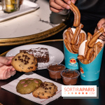 Chick’n Lover, le resto de poulet frit maison Paris 9e -  dessert - cookie - churros