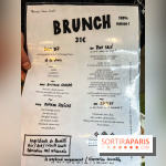 Emma Duvéré, le café - pâtisserie Paris 11 - carte du brunch