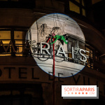 Inauguration des vitrines et décorations de Noël du BHV Marais 2024 avec Léna Mahfouf, Adriana Karembeu et Marc Lavoine -  A7C5925