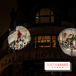 Inauguration des vitrines et décorations de Noël du BHV Marais 2024 avec Léna Mahfouf, Adriana Karembeu et Marc Lavoine -  A7C5930