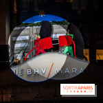 Inauguration des vitrines et décorations de Noël du BHV Marais 2024 avec Léna Mahfouf, Adriana Karembeu et Marc Lavoine -  A7C5939