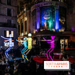 Inauguration des vitrines et décorations de Noël du BHV Marais 2024 avec Léna Mahfouf, Adriana Karembeu et Marc Lavoine -  A7C5958