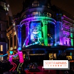 Inauguration des vitrines et décorations de Noël du BHV Marais 2024 avec Léna Mahfouf, Adriana Karembeu et Marc Lavoine -  A7C5989