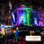 Inauguration des vitrines et décorations de Noël du BHV Marais 2024 avec Léna Mahfouf, Adriana Karembeu et Marc Lavoine -  A7C6015