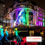 Inauguration des vitrines et décorations de Noël du BHV Marais 2024 avec Léna Mahfouf, Adriana Karembeu et Marc Lavoine -  A7C6027